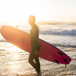 There's something magical about the combination of ocean, surf, and
