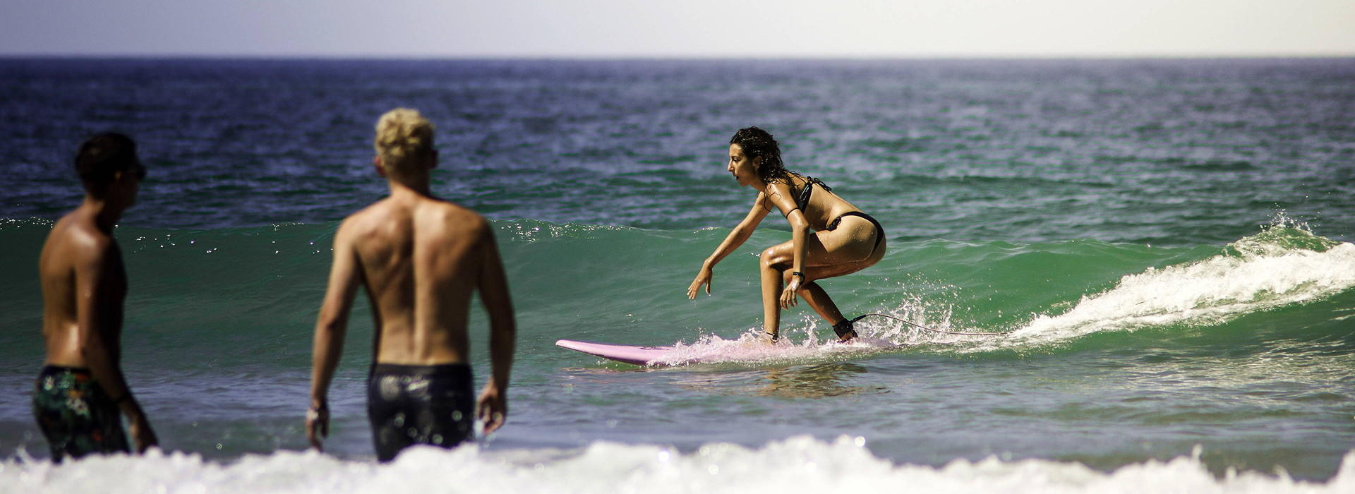 Surf Kurs Praxis in Spanien